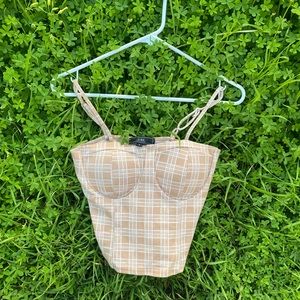 womens plaid top ! 🤎